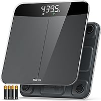 Vista 1 de Ovutek Báscula digital de baño, báscula de peso de 450 libras, más precisa hasta 0.05 libras, báscula de pesaje automática para peso corporal, bebé