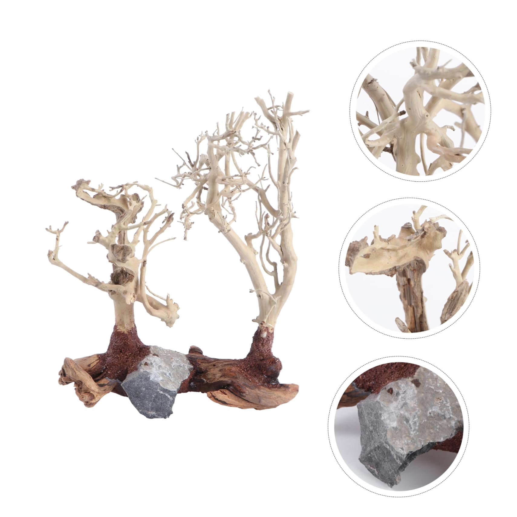 Toddmomy 3piezas Adorno De Acuario Forma De Ramas Secas Decoración Natural para Peceras y Acuarios Acuático Único y Vitalidad