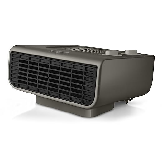Taurus Tropicano Java 2100 IP Termoventilador, calefactor, 2 posiciones de calor, 2000 W, Función ventilador, termostato regulable, piloto luminoso, silencioso, color gris