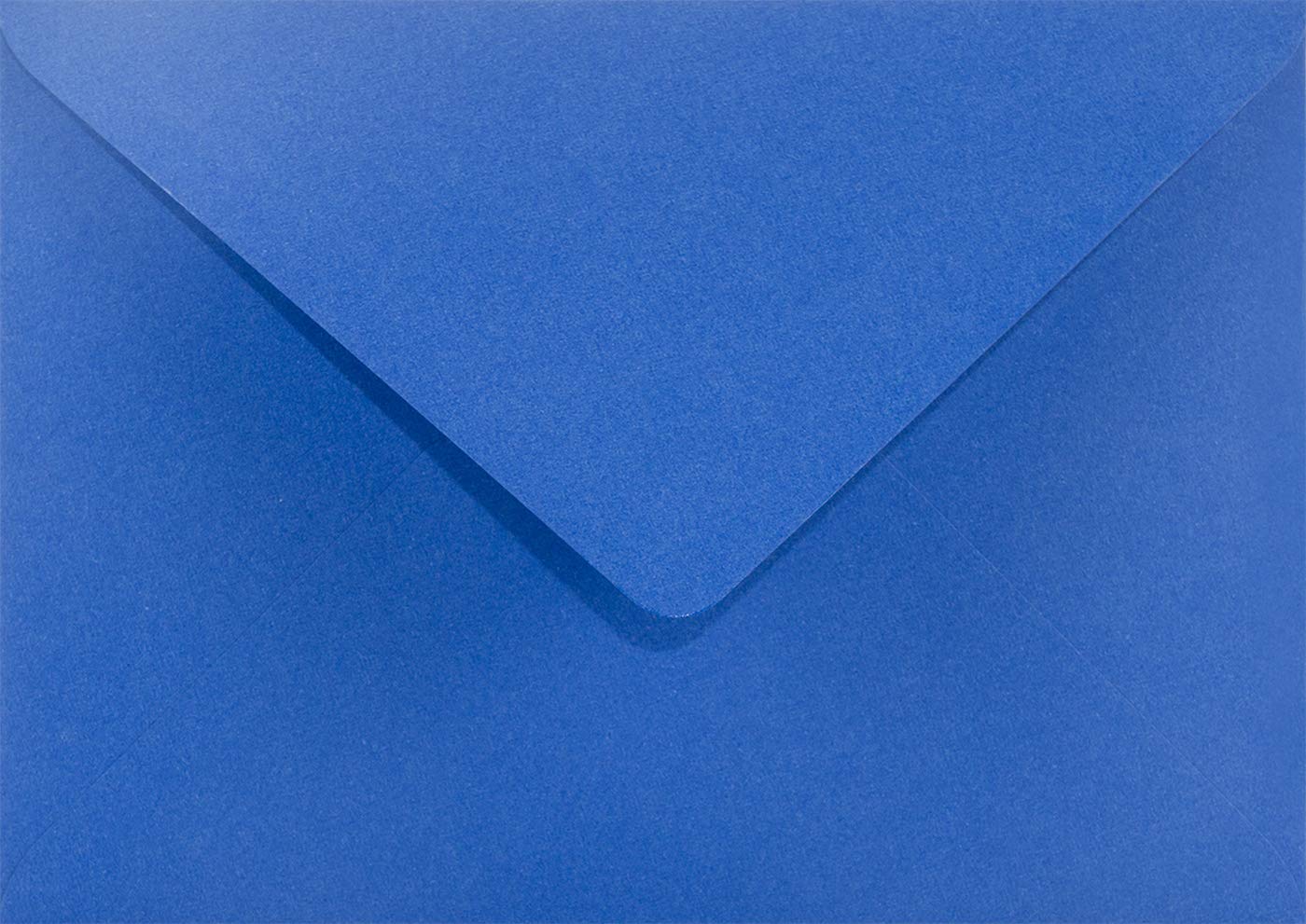 Netuno 100 iris Blue Coloured envelopes B6 125 x 175 mm 4.9 x 6.9 in 115gsm Sirio Color Iris Pointed Flap Colourful envelopes for Greeting Cards Christmas Cards Wedding Invitations Birthdays