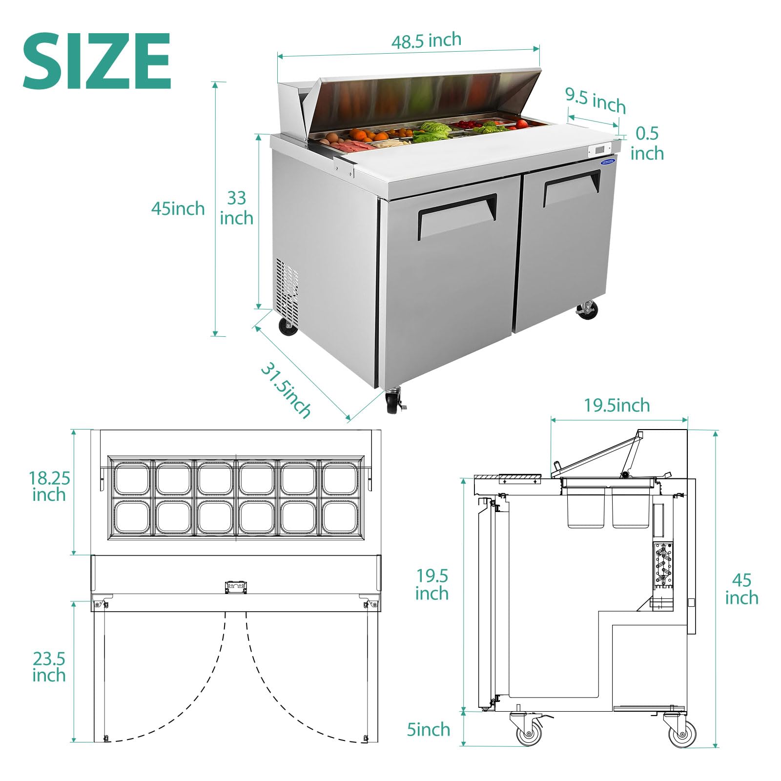 True 968838 Hinge Kit, Door Top Rh Gdm