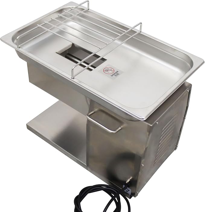 Cortadora eléctrica de carne de 5mm para carne, pollo, cerdo, res, pescado, 550W, 500kg/h miniatura 4