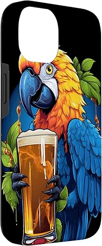 Miniatura 6 de iPhone 11 loro cerveza beber pájaro vaso de cerveza caso