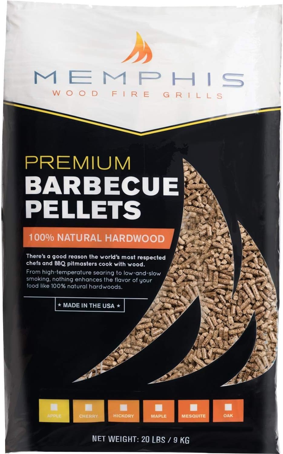Memphis Grills Natures Way 20 Lb. Natural Hardwood Pellets - Maple