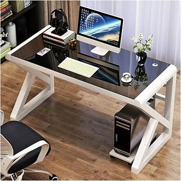 Computer Desk PC Desk Home Simple Modern Economic Desk PC Desk Simple Study Table PC Desk Table Home Desk Color C, Size 80 * 75 * 50cm