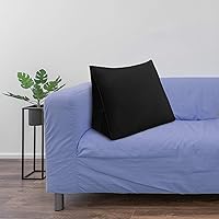 Vista 5 de Almohada de Cuña para Cabecero de Dormitorio, Almohada de Lectura para Dormitorio con Soporte para la Espalda para Sentarse en la Cama, Cojín Lumbar