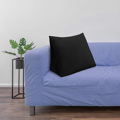 Miniatura 5 de Almohada de Cuña para Cabecero de Dormitorio, Almohada de Lectura para Dormitorio con Soporte para la Espalda para Sentarse en la Cama, Cojín Lumbar