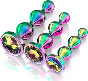 Aazon.co: Silicone Anal Beads Butt Plugs Anal Trainer 5pcs Prostate