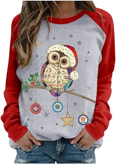 owl sweater womens