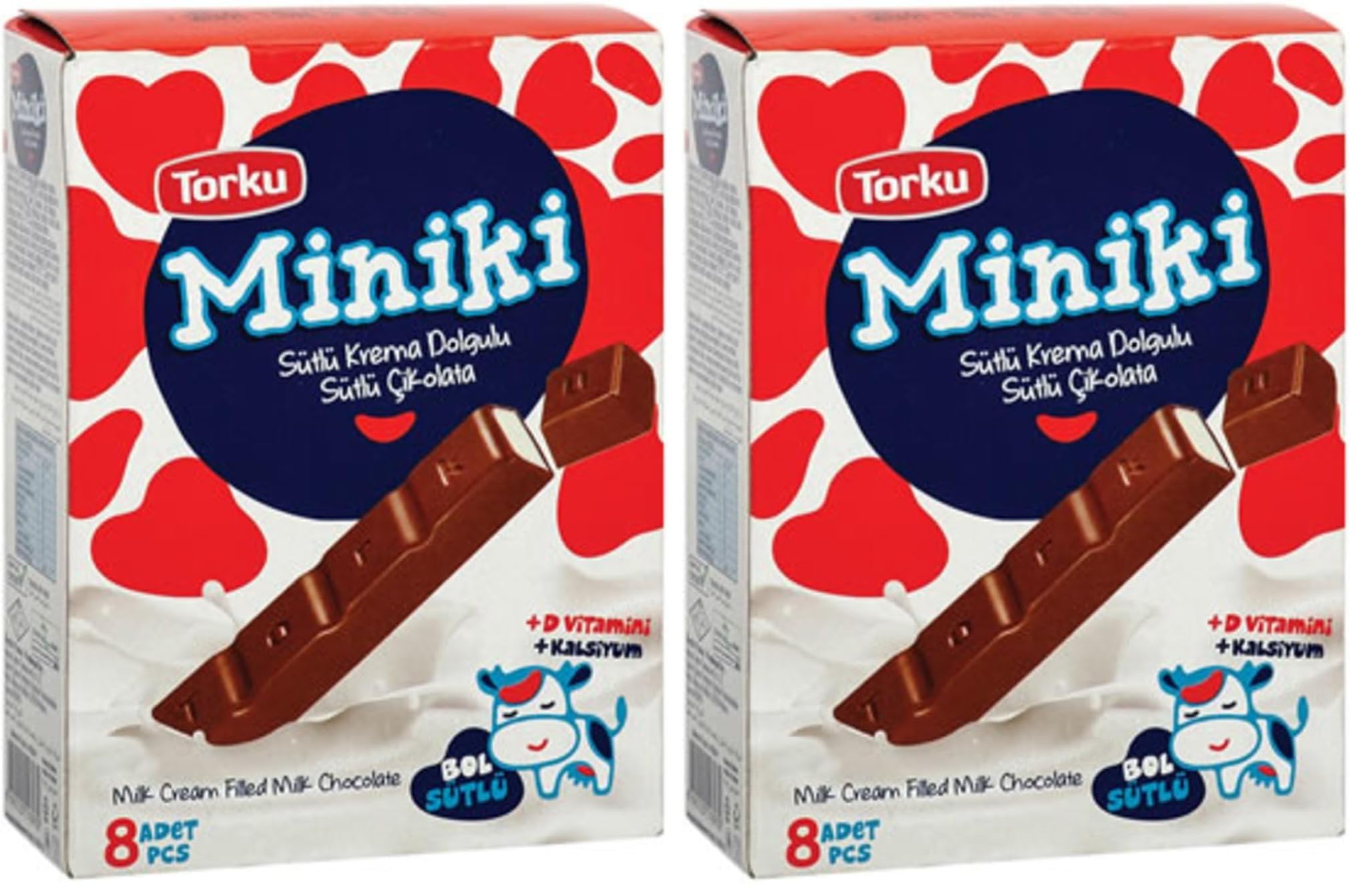 Torku Miniki Çikolata 72 Gr. 2li paket