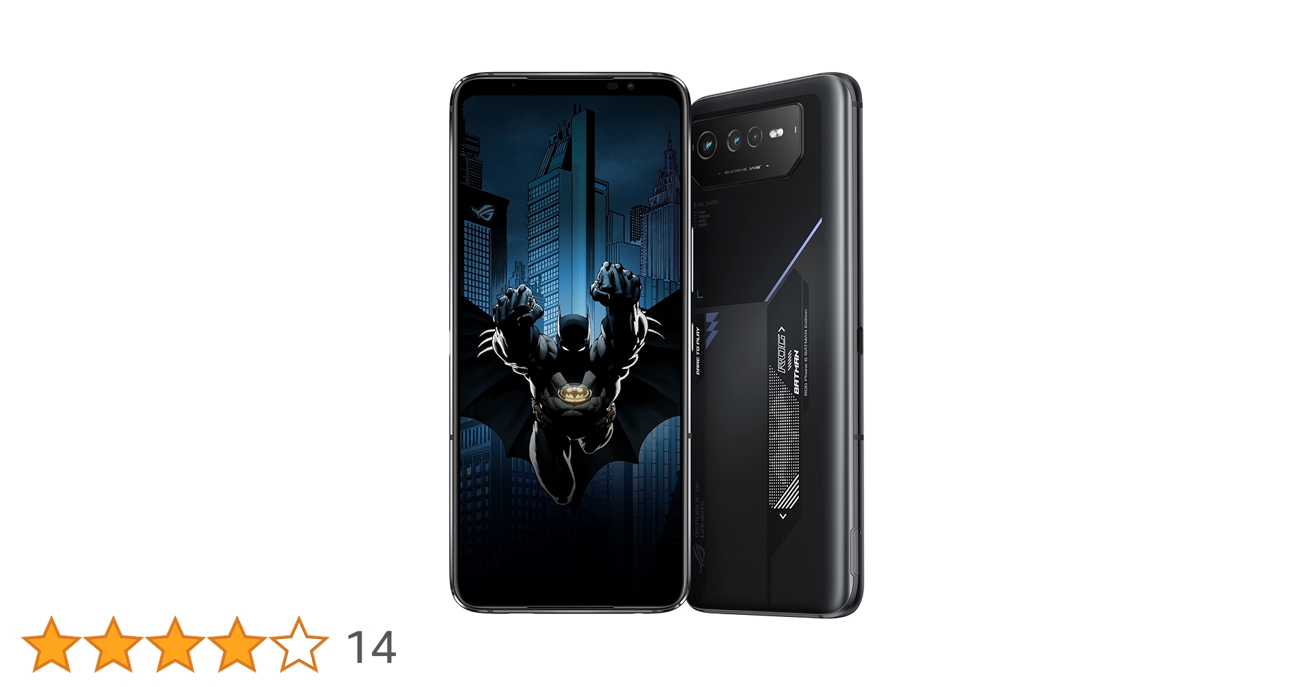 スマートフォン本体 ASUS ROG Phone 6 BATMAN EDITION 12/256GB 楽天市場】ASUS ROG Phone 6 BATMAN Edition 12GB 256GB