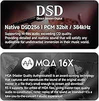 Vista 2 de Reproductor de Audio de Alta Resolución HiBy R3 II 2025 - Chips Dual DAC, Decodificación MQA, Reproductor Qobuz/Tidal con Bluetooth 5.1, Puertos