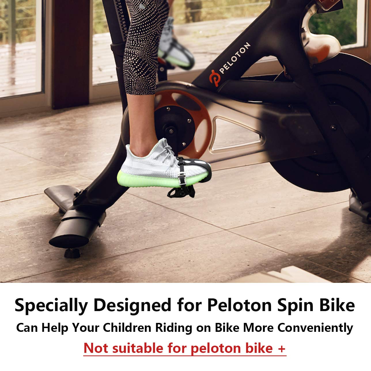 Amazon | 調節可能なペダルアダプター メタルペダル トゥ