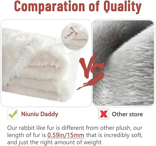 Miniatura 68 de Niuniu Daddy - Peluche con peso de perezoso para la ansiedad, almohada grande de 20 pulgadas para niños y adultos, juguete tierno como regalo