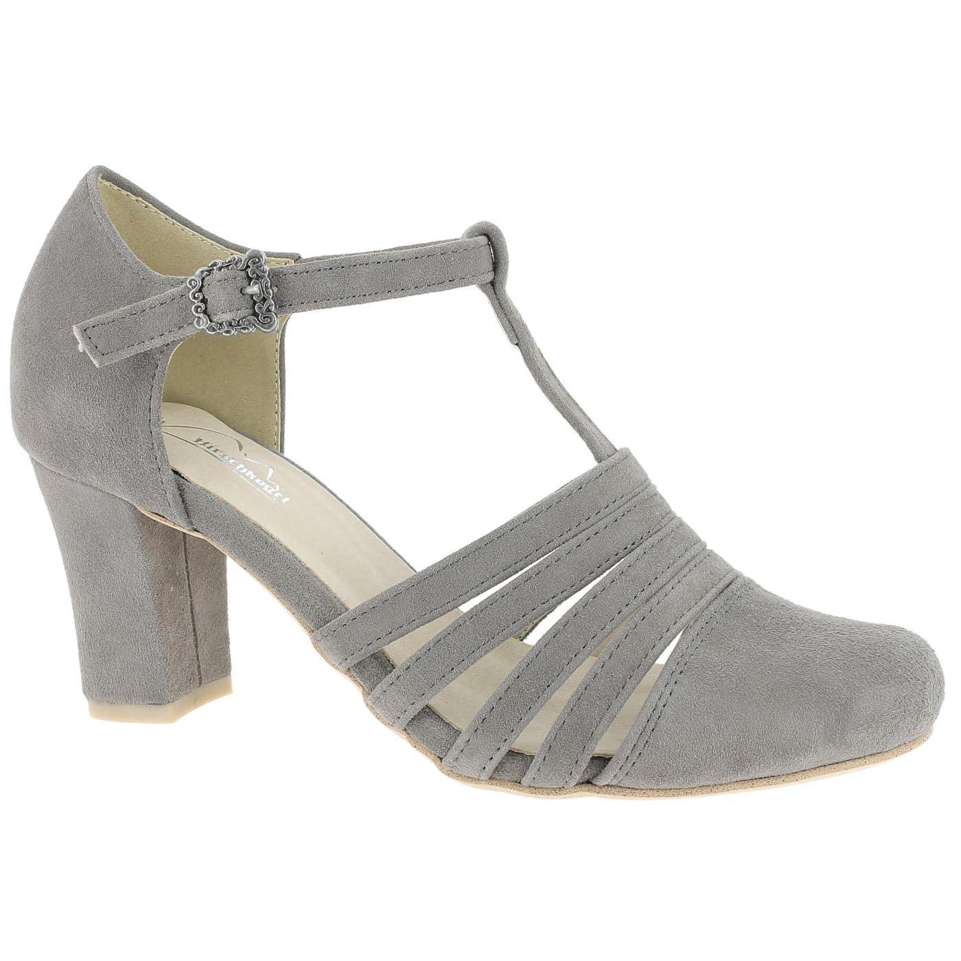 Hirschkogel Women's Court Shoes, Dark Grey, 40 EU, darkgray, 8 UK