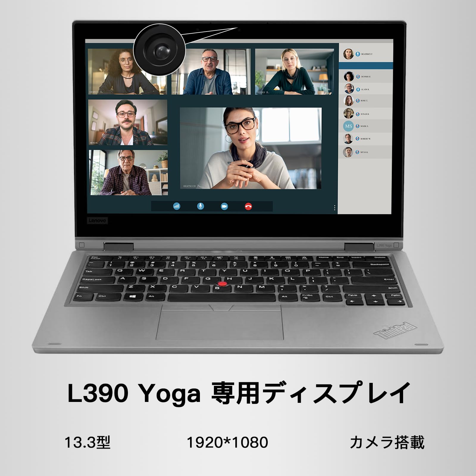 Amazon.co.jp: ノートパソコン ThinkPad L390 Yoga,13.3インチ