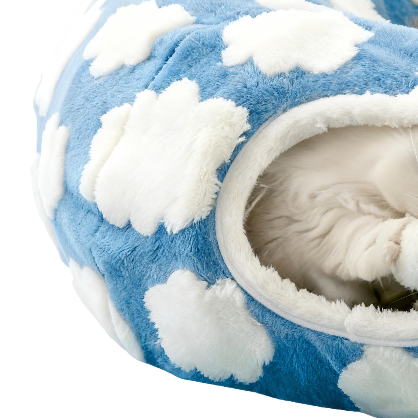 Tunnel Donut pour Chat Nid Lavable et Mignon