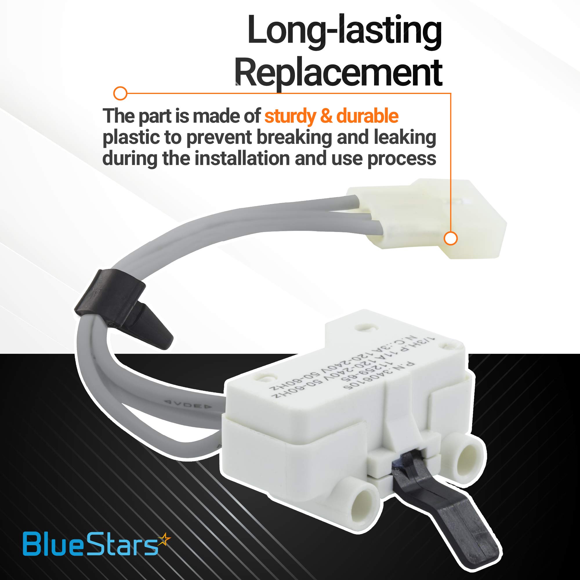 ⬛︎ woaiwojiaeditor ⬛︎ Amazon.com: BlueStars Ultra Durable 3406105 Dryer Door Switch