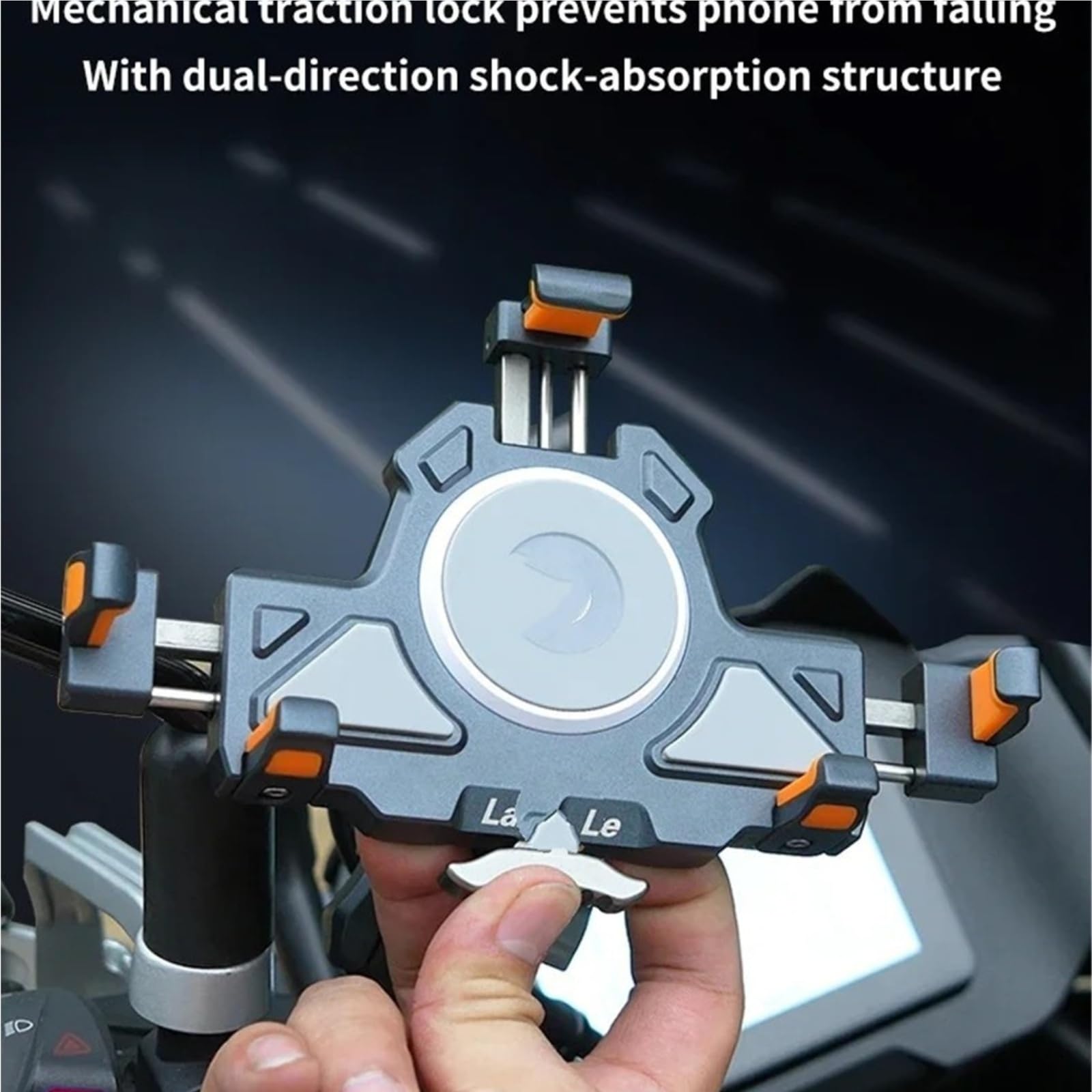 Moto Porte Telephone Support Universel pour Téléphone Portable Abs pour Guidon De Vélo