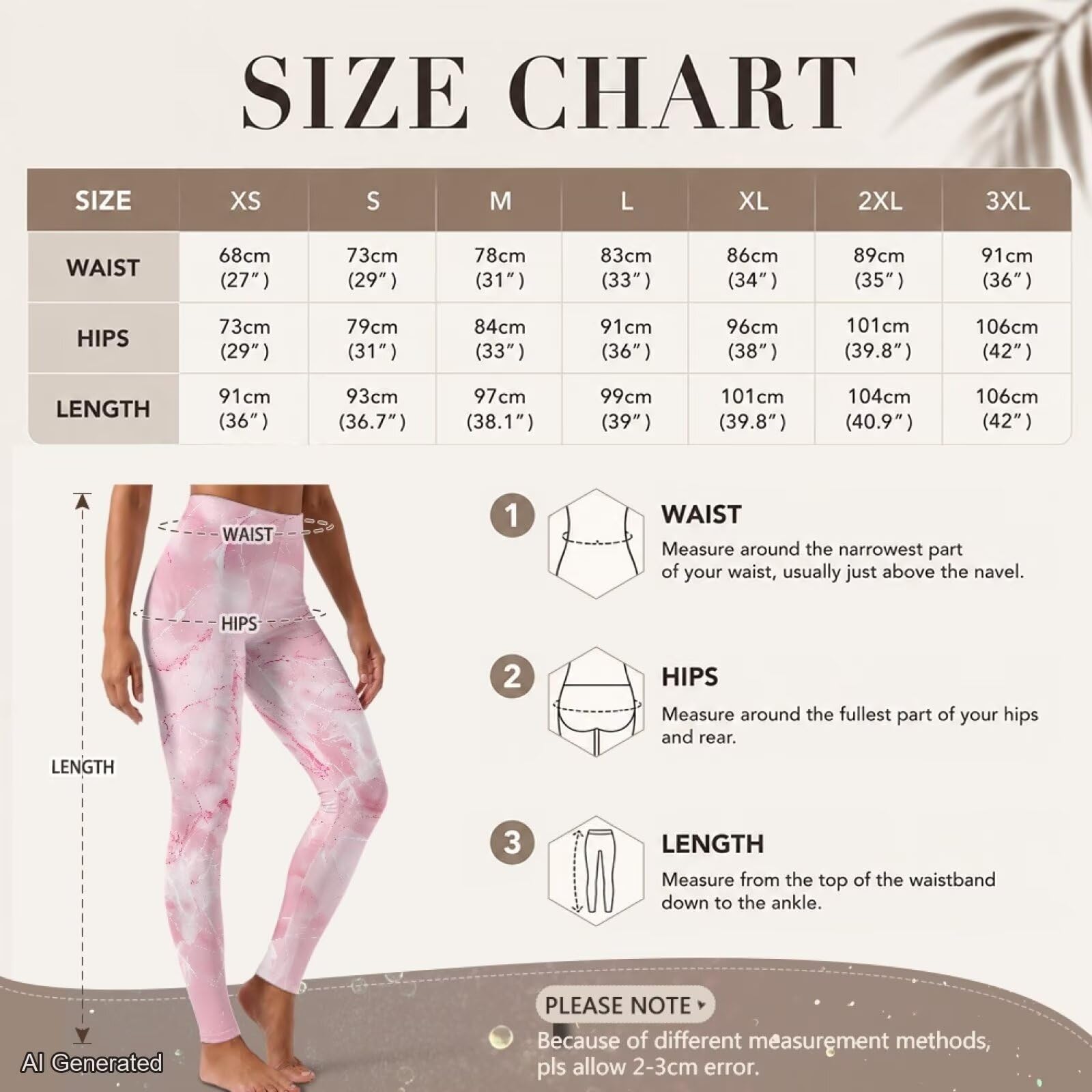 Damen-Yoga-Leggings, hohe Taille, Workout-Hose für Fitnessstudio