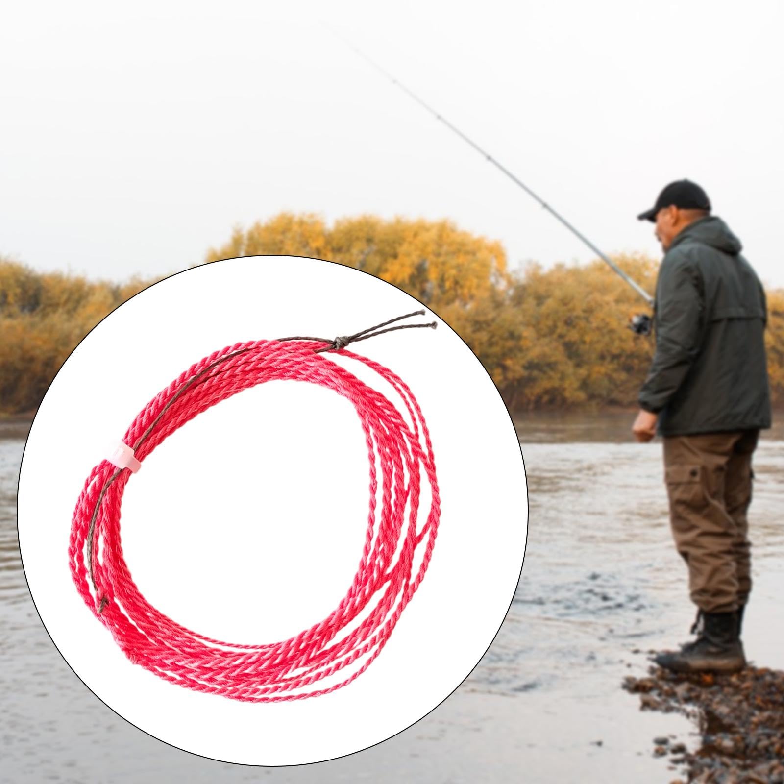 Tenkara Fly Fishing Line Furled Tenkara Leine Schwimmende Fliegenschnur Verjüngte Angelschnur Geflochtene Tippets Gefertigt Aus Widerstandsfähigem PE