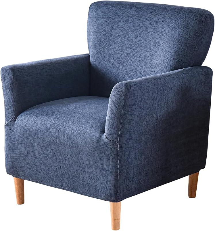 FUANGUI Fundas para sillas con Brazos para sillón de Banquete | Funda elástica para silla de Club, funda suave para sillón, sofá, Protector antideslizante para muebles para perros, mascotas, decoración para sala de estar