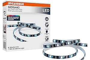 Sylvania Mosaic LED Strip Lights: Illuminate Your Space with Customizable Ambiance