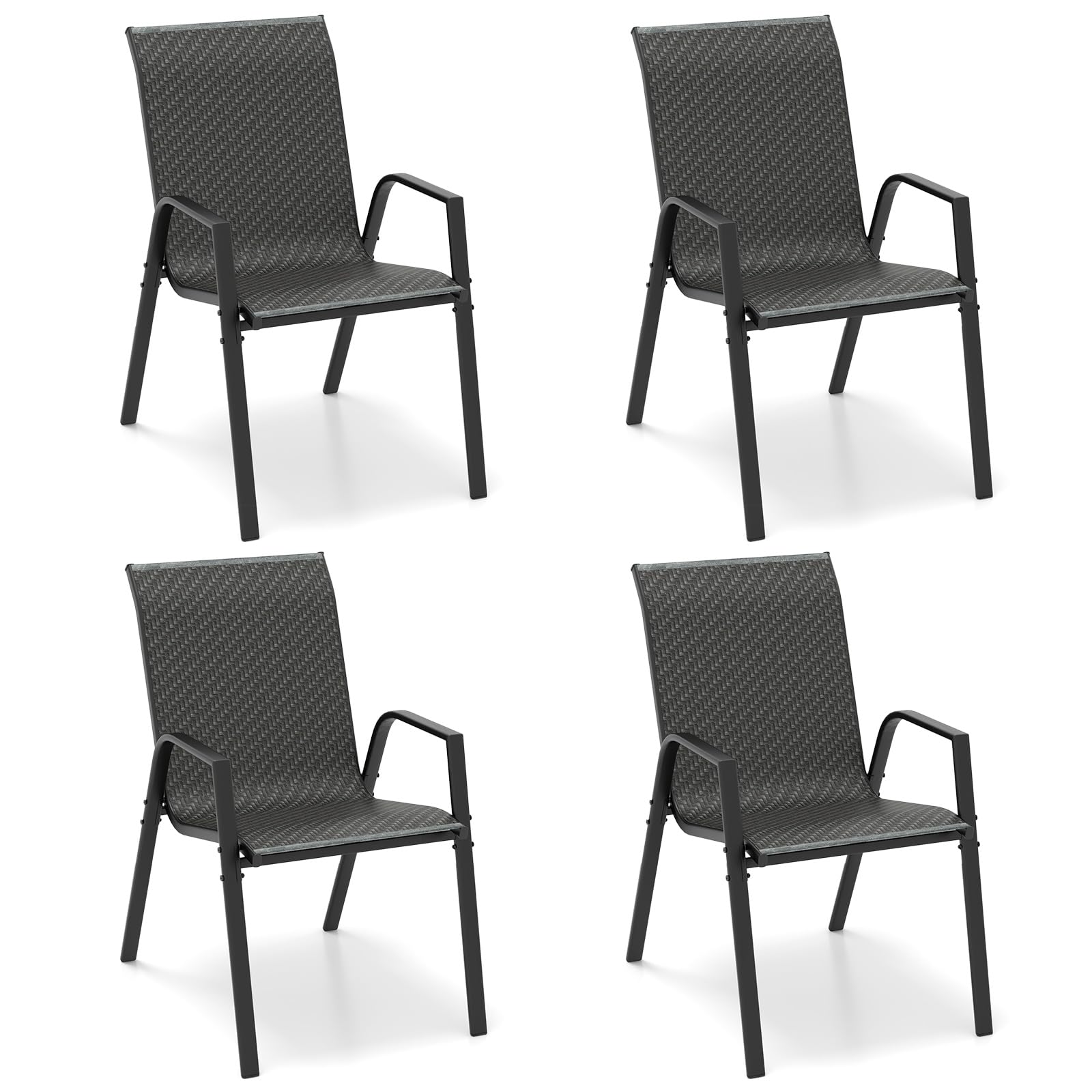 woven plastic outdoor chairs