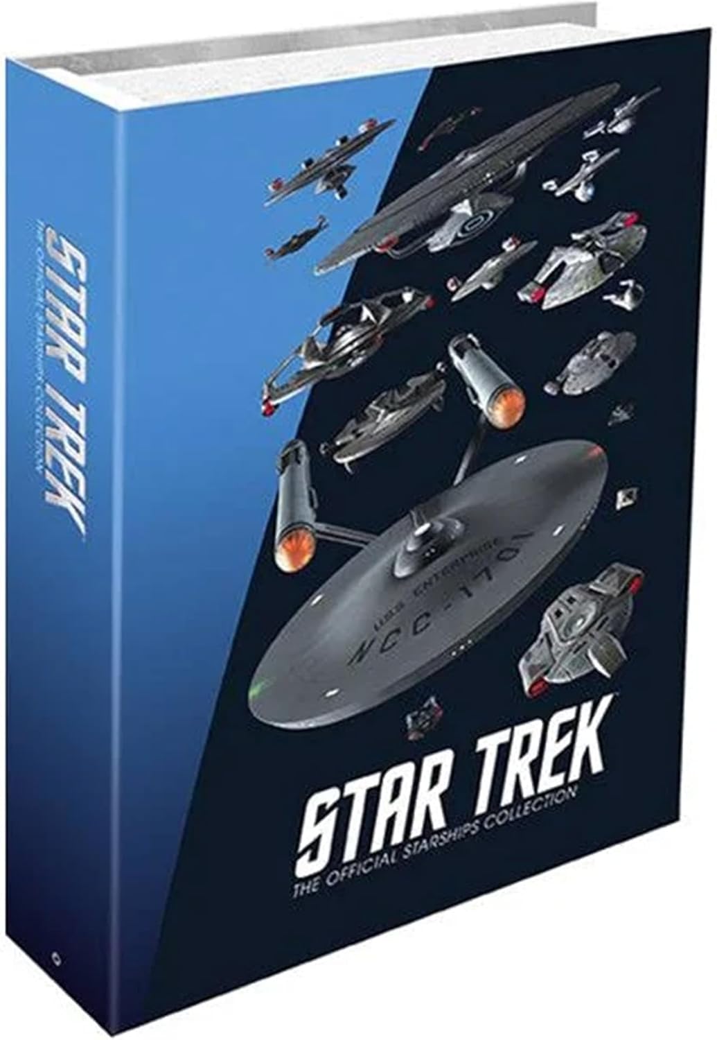 Eaglemoss Star Trek Official Starships Collection Binder | Blue Federation