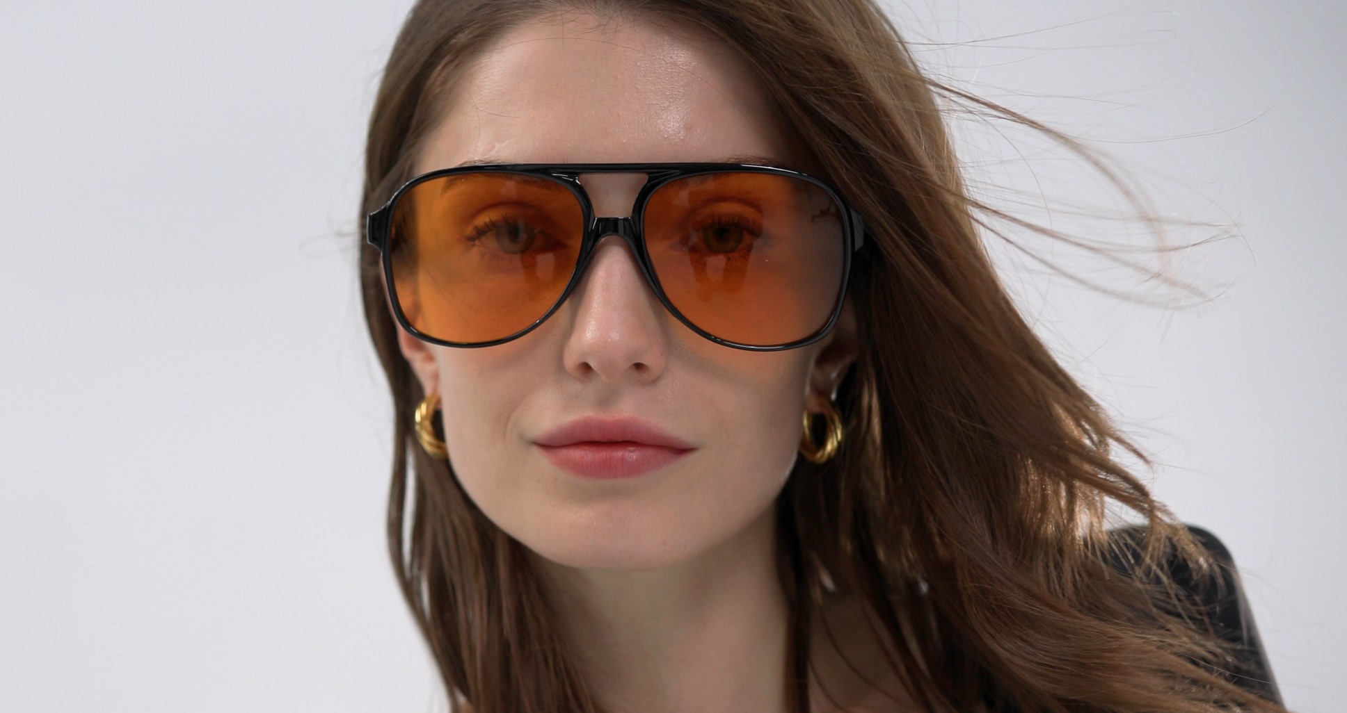 Retro Square Polarized Sunglasses Trendy 70s Thin Slim Shades Sunnies High Fashion 70s Inspired Chunky Square Sunglasses D110 - zeroUV main image 4