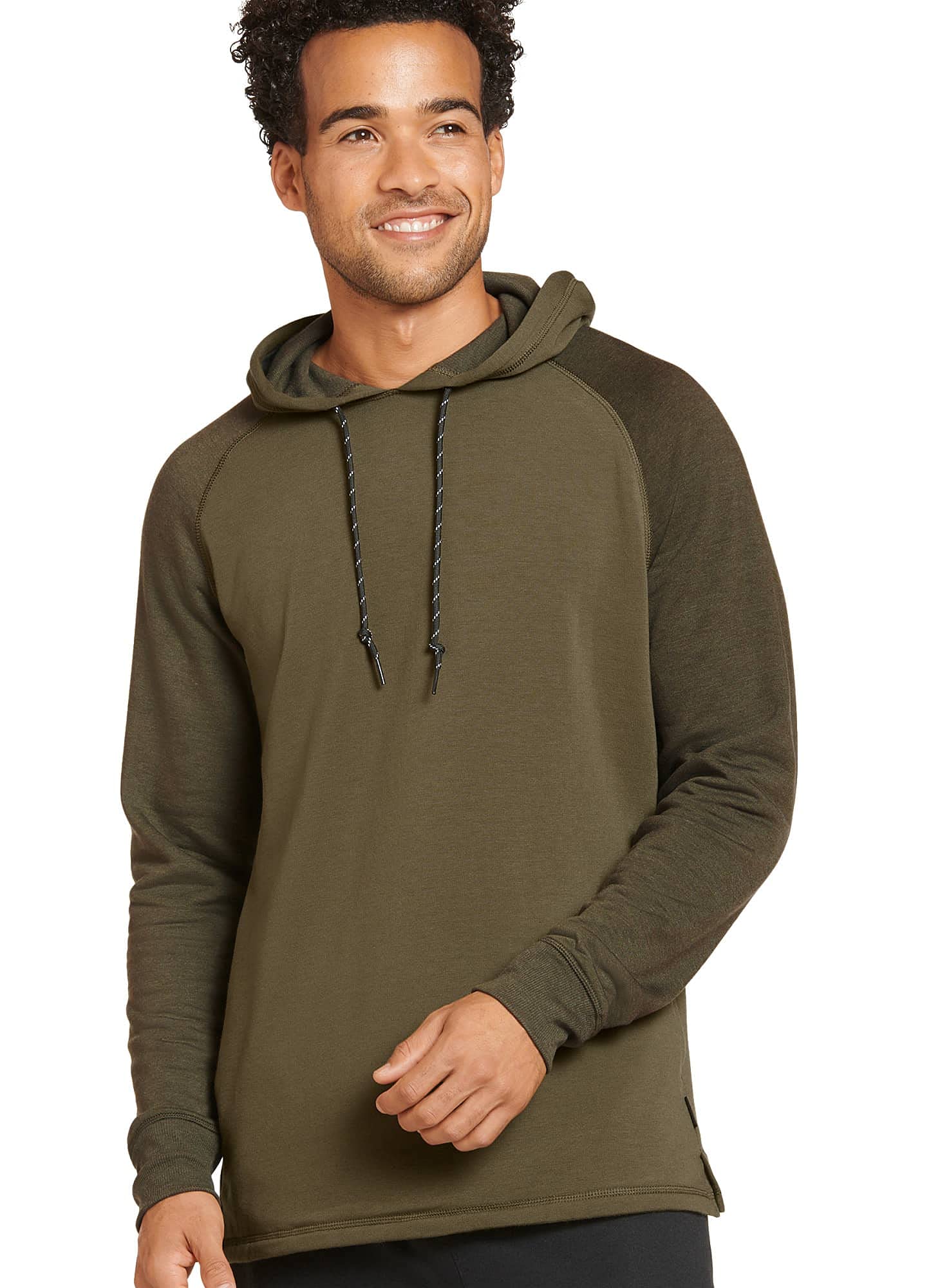 Sweat à capuche Jockey contre le froid matinal style pullover