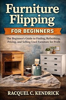 Furniture Flipping for Beginners: The Beginner's Guide to Finding, Refinishing, Pricing, and Selling Used Furniture for Profit