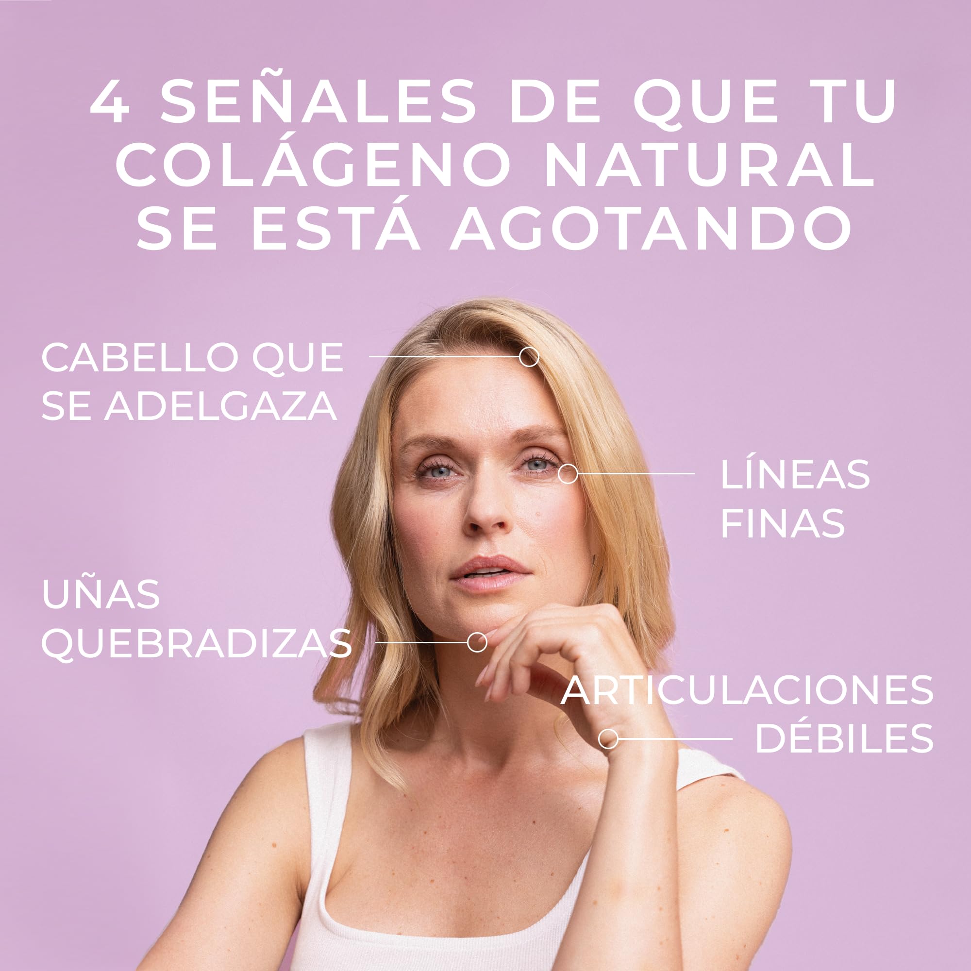 Swedish Collagen - Colágeno Marino Hidrolizado 10.000 mg - Suplemento en Polvo - 2 x 300 g (600 g en Total), Suministro para 60 días | Péptido Puro para Cabello, Piel, Uñas y Articulaciones 100%
