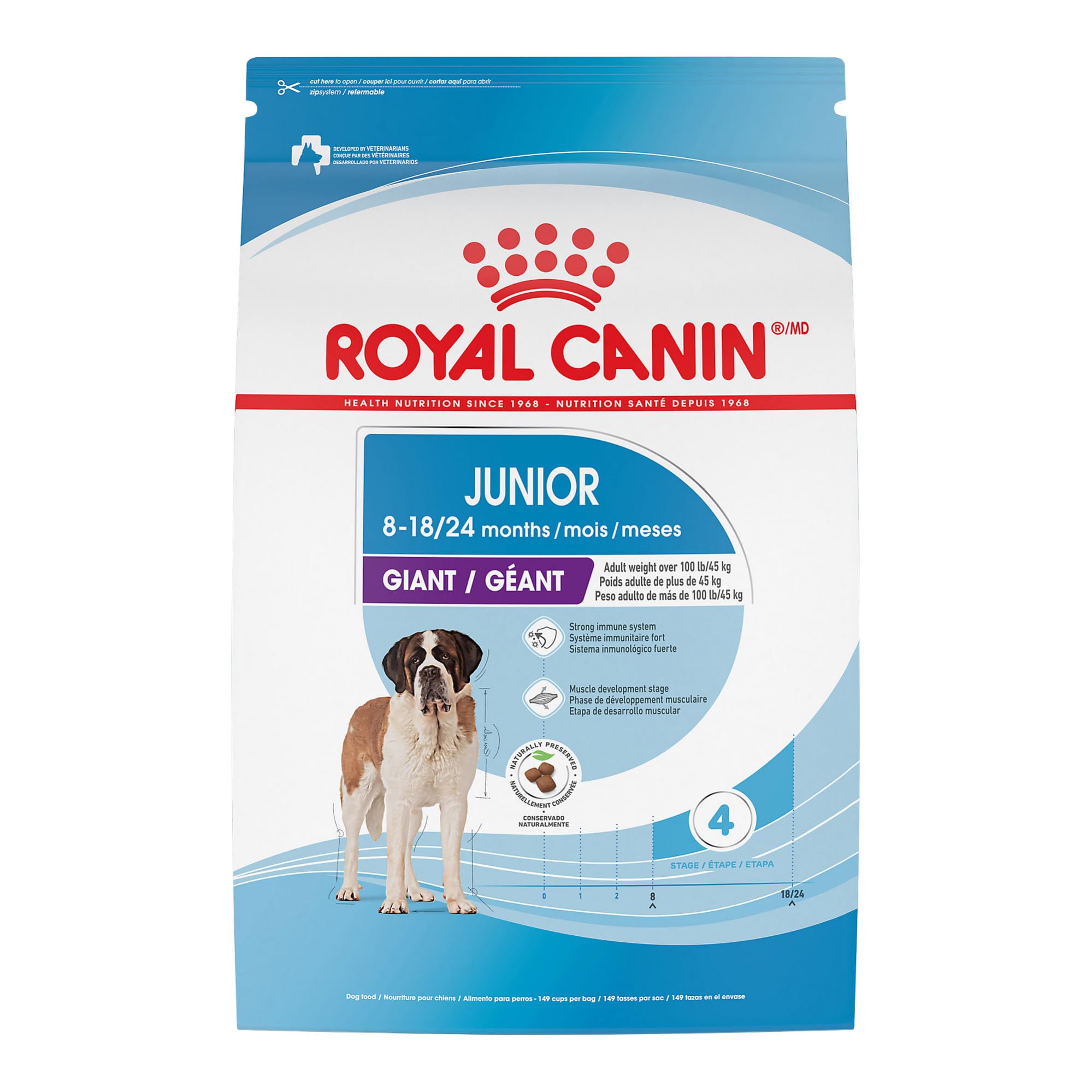Royal Canin Giant Junior Dry Puppy Food, 6 Lb.