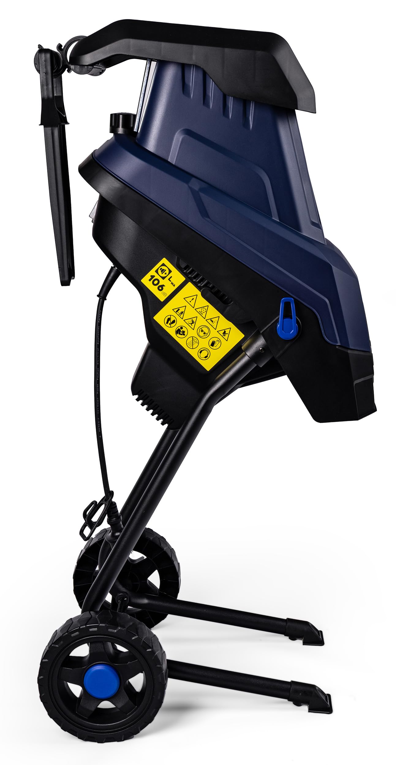 Elektro-Gartenhäcksler 2400 W, bis 40 mm, 3 SK5-Wendemesser TTBS01