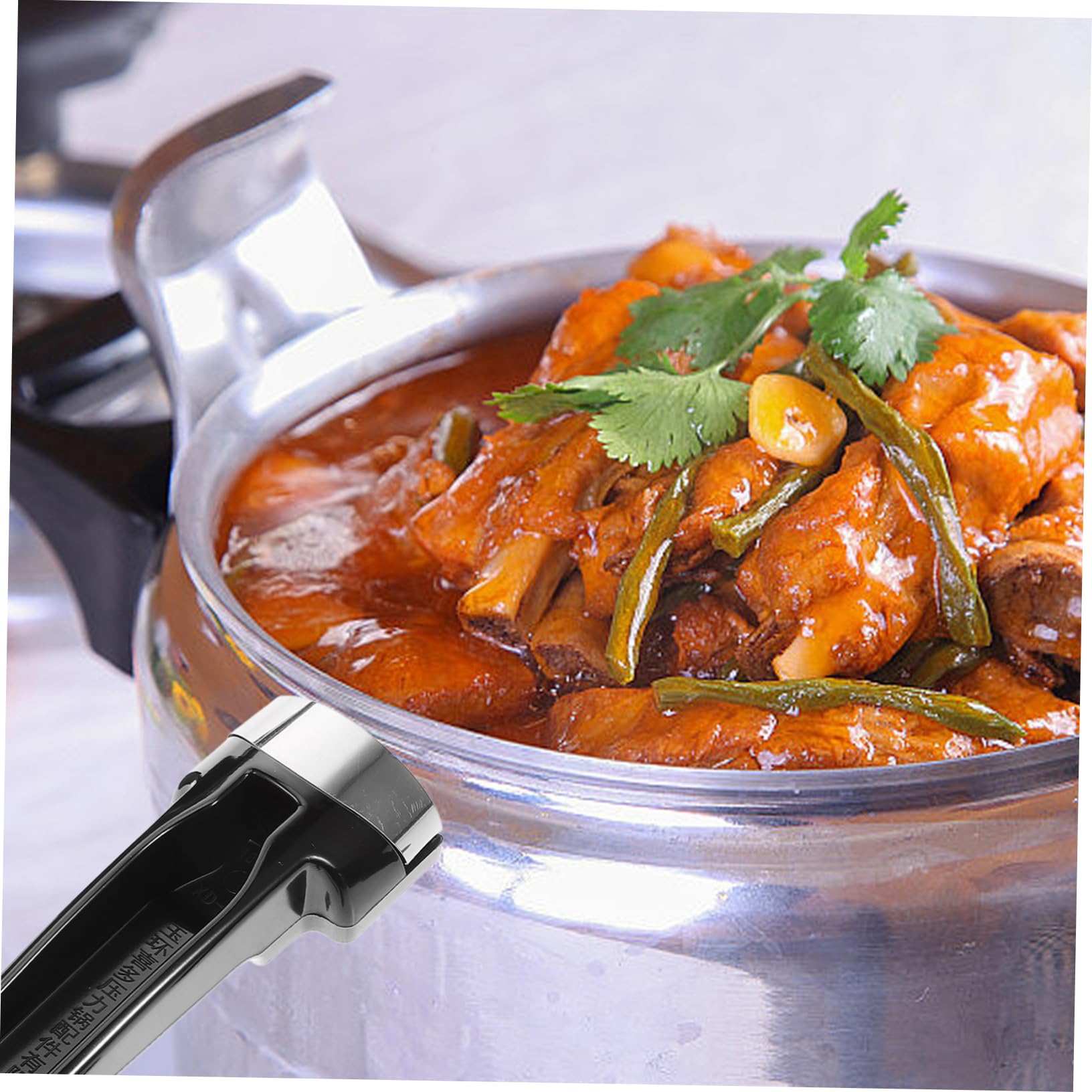 HOLIDYOYO 1Set Household Pressure Cooker Handle Replacement Heat Resistant Grip Compact Design for Easy Installation Cleaning Fit for Cookware Kitchen Essential