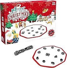 SALAN Full-Size Magnet Chess Game with Rope Magnet, Suitable for Family, Gatherings, Travel, and Camping, Puzzle Strategy Game, Two Player Game (30 Pieces)