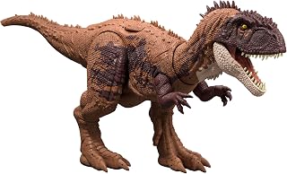 マテル ジュラシックワールド(JURASSIC WORLD) アクションフィギュア ほえる！クリプトプス 子供向けフィギュア 恐竜 おもちゃ 動く 大きい 全長:約31.2cm 4歳から ブラウン JCL64