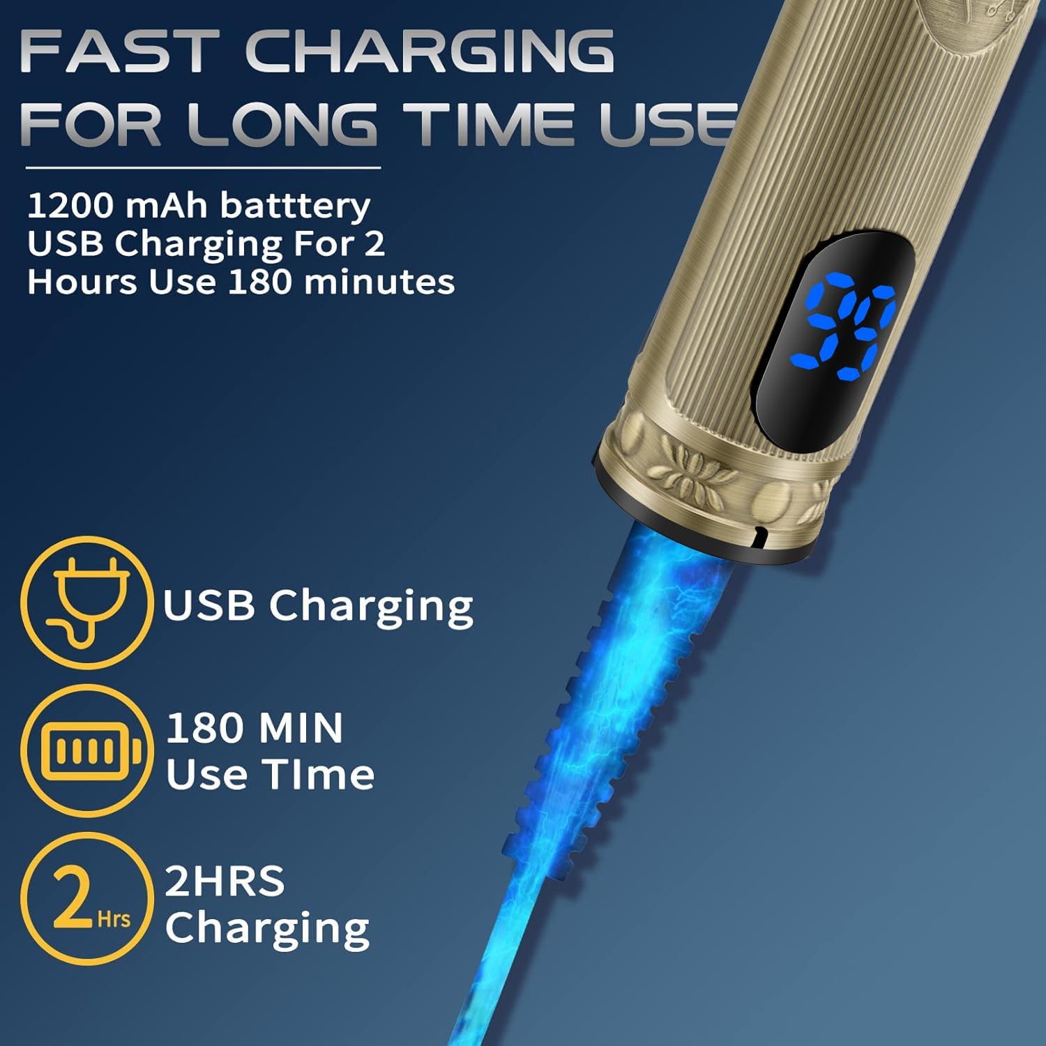 KEMEI プロフェッショナル バリカン 男性用 プロ Li グルーミング 髭トリマー シェーバー クローズ カット サロン コード