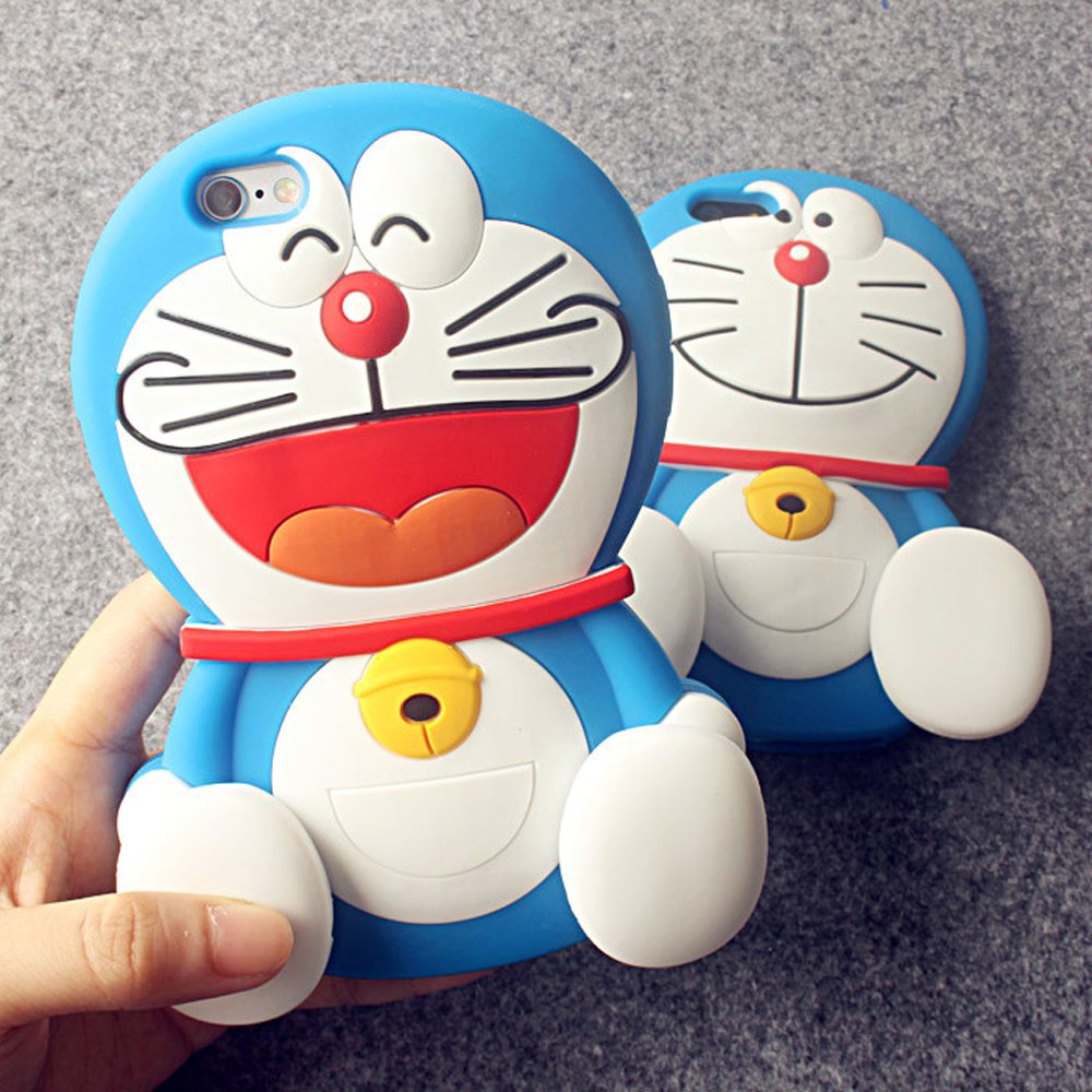 3D Cute Cartoon Doraemon Soft Silicone Rubber Back Protective case for iPhone 6 Plus/6S Plus (Laugh) : Amazon.in: Electronics 3D Cute Cartoon Doraemon Soft Silicone Rubber Back Protective case for iPhone 6 Plus/6S Plus (Laugh) : Amazon.in: Electronics