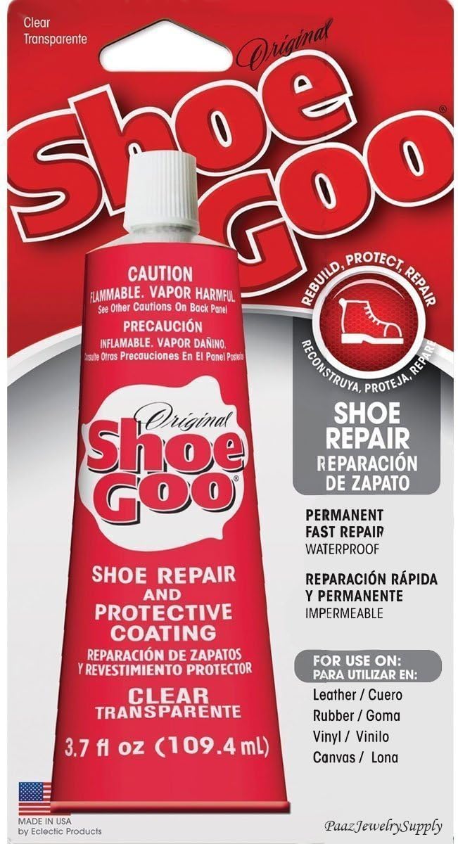 Shoe Goo - Adhesive Glue - Clear - 110ml/3.7oz Tube