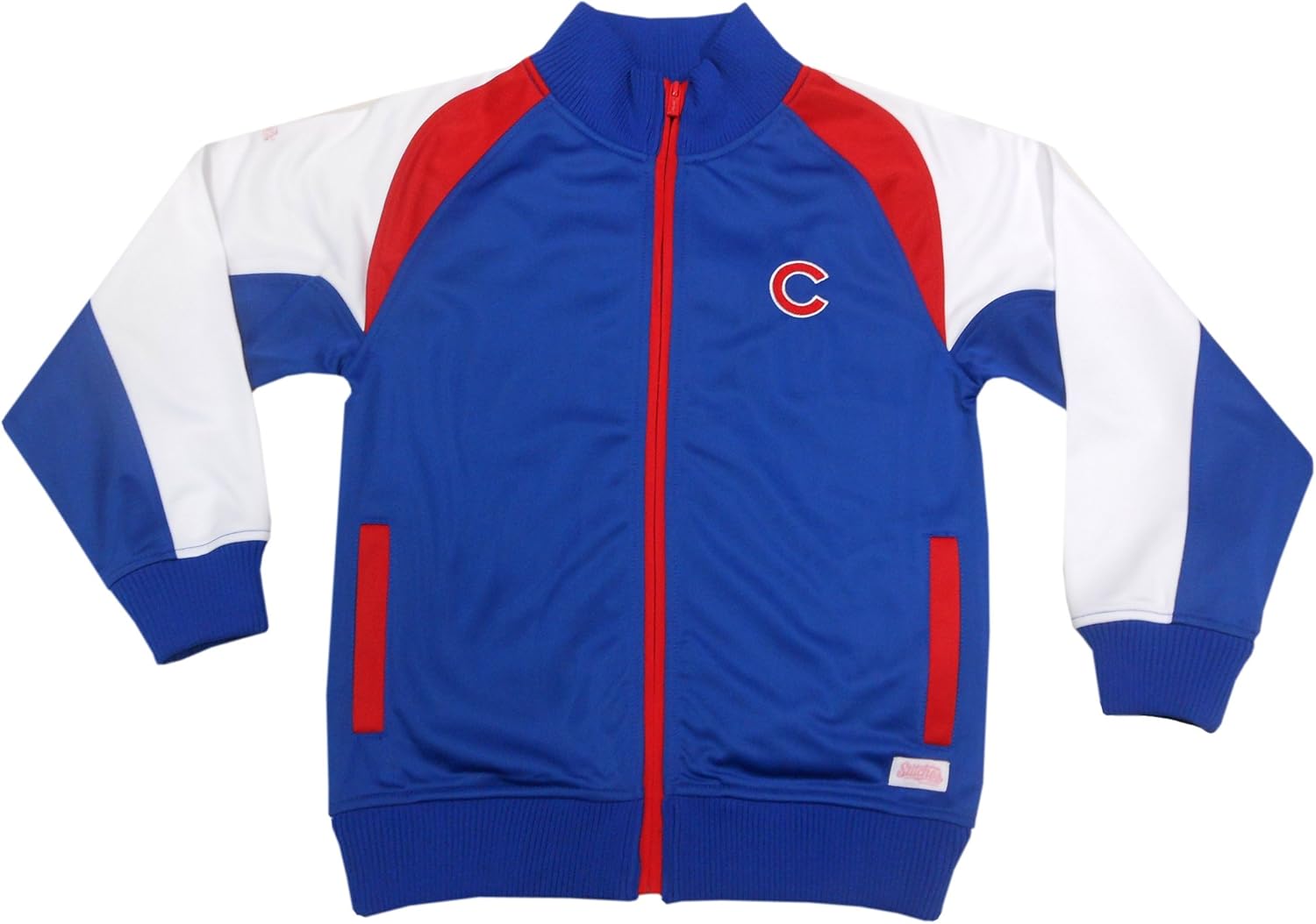 MLB Girl's Mock Neck Track Jacket