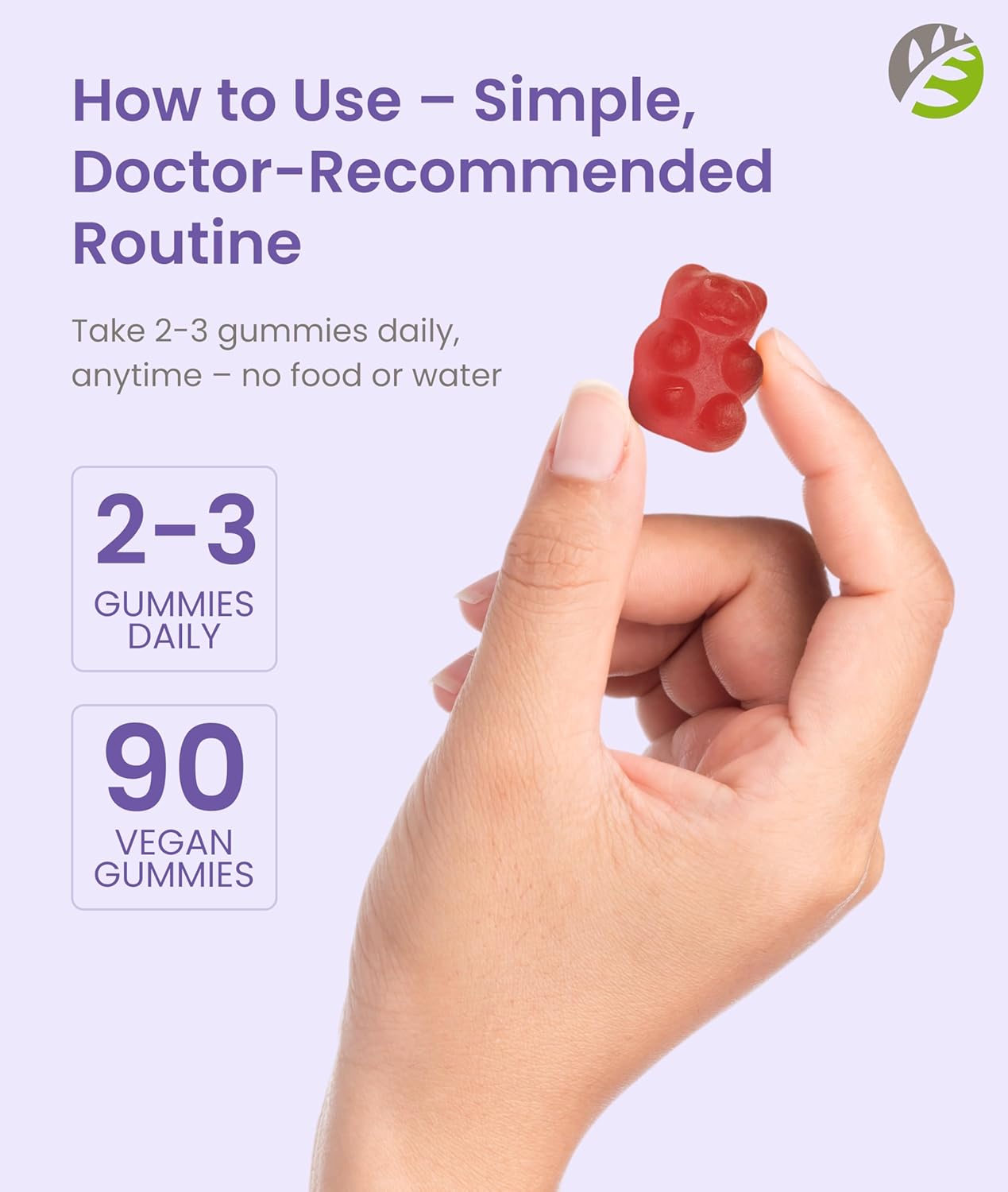 BariSlim Bariatric Calcium Gummies - Specially Formulated Bariatric Vitamins for Patients After Weight Loss Surgery - Supports Energy Levels & Bone Health | Mixed Berry (90 Vegan Gummies) - Image 5