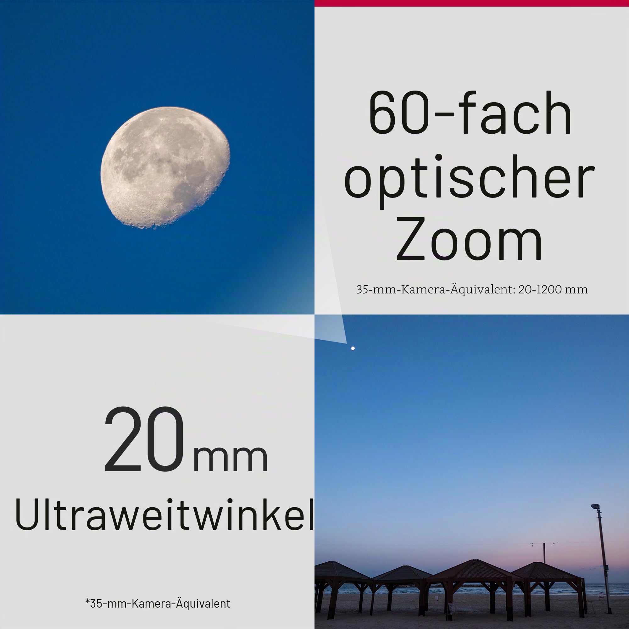 Panasonic Lumix DC-FZ82DE Bridgekamera mit 20-1200 mm F2.8-5.9 Objektiv, 18,1 MP, 4K Video & Foto, OLED Live-View-Sucher, LCD-Touchscreen, USB-C, Schwarz