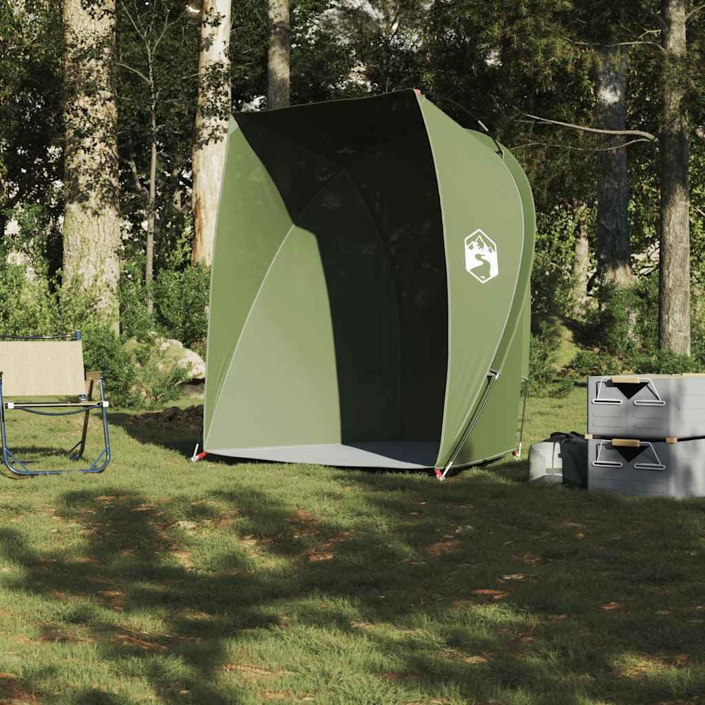 Angelzelt Braun wasserdicht mit UV Schutz, leichtes Campingzelt 150x100x, inklusive Tragetasche, Winddicht mit Bodenplane, ideal für Outdoor, Angeln, Wandern und Festival