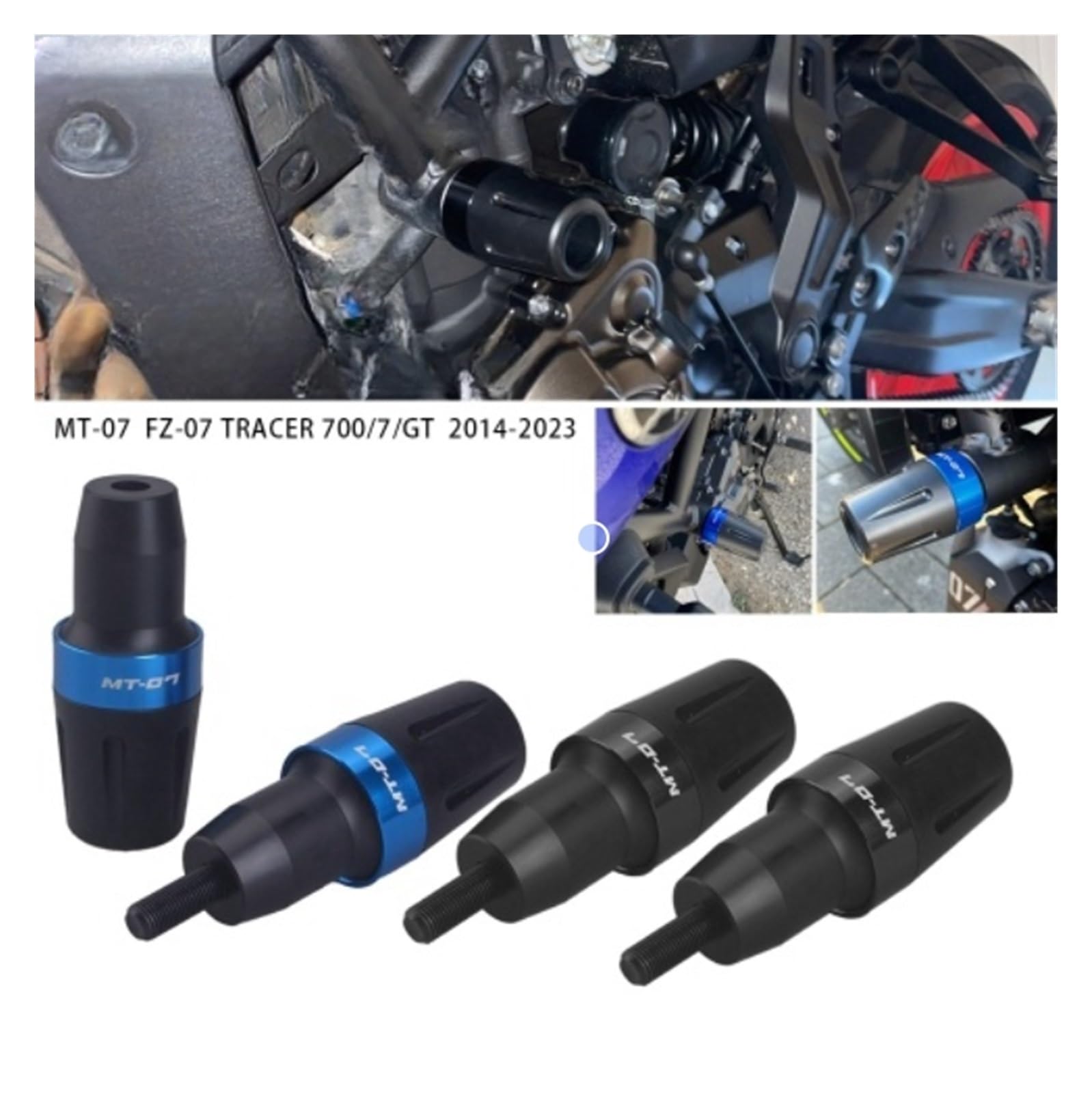 SLIDERS DE PROTECTION YAMAHA MT07 / TRACER 700 / TRACER 7 – Boutique Yamaha Accessoires