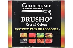 PanPastel Brusho Crytal Colors Set of 8 Assorted Colors