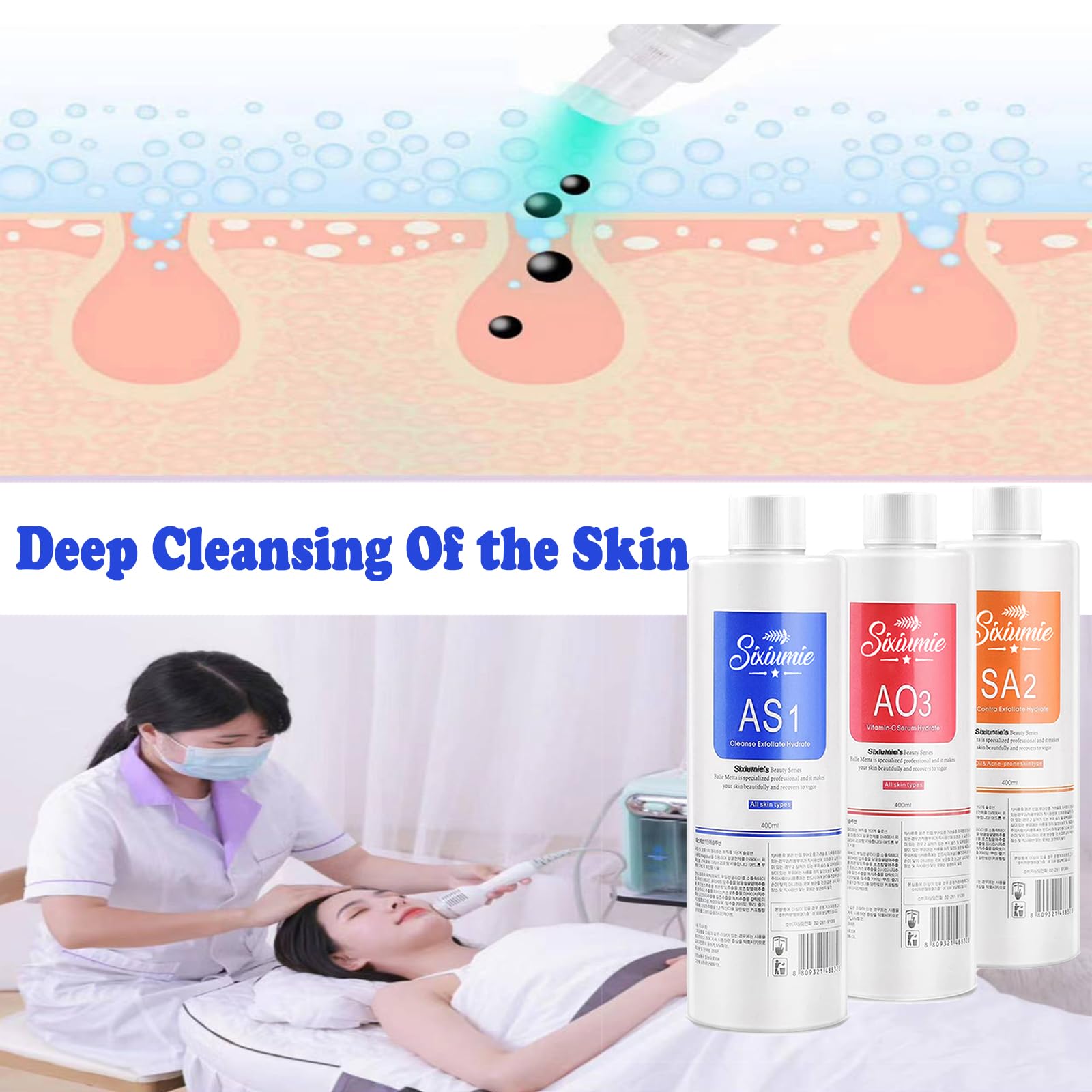 Amazon.com: Hydrogen Oxygen Facial Machine Serums for Facial