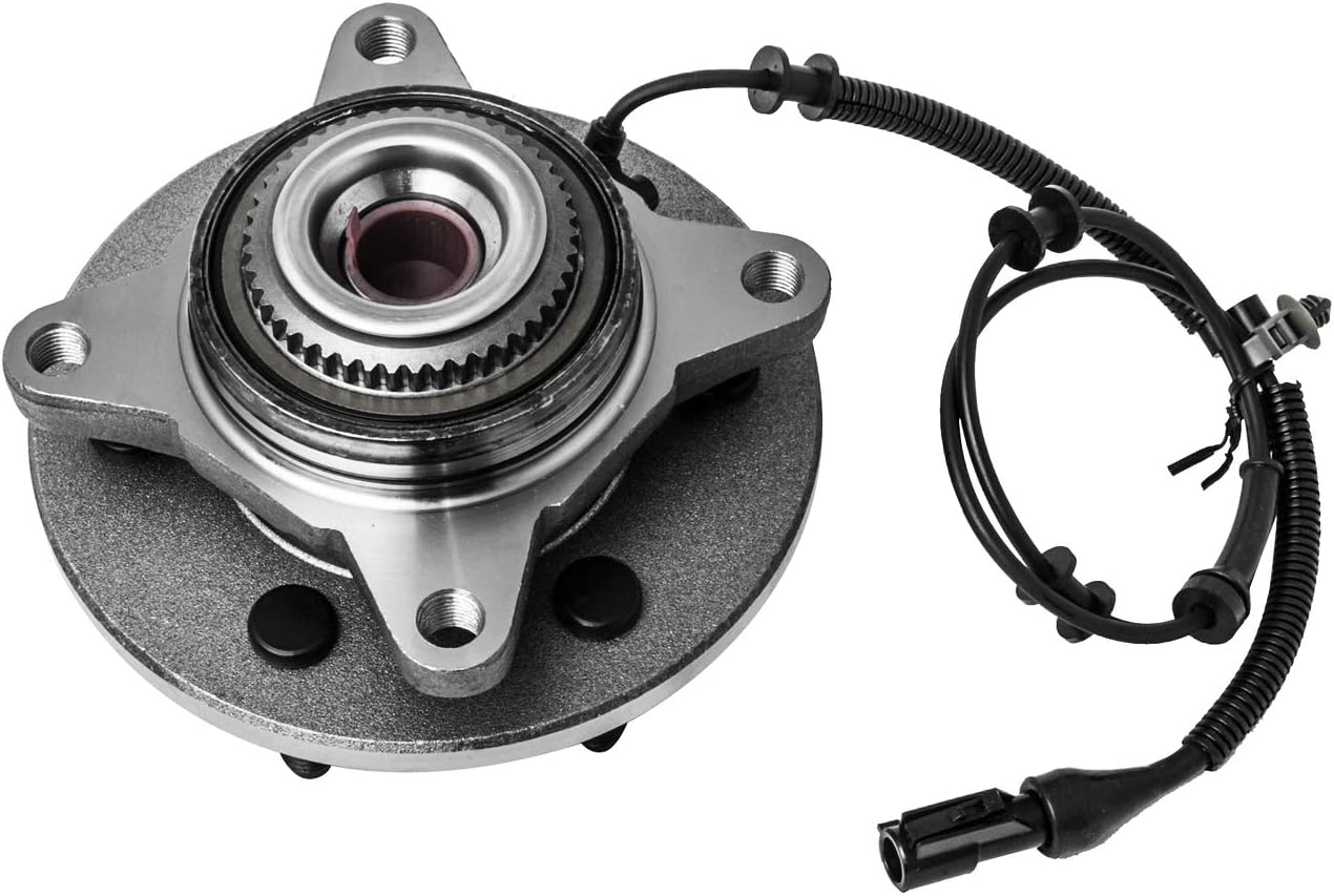 TUCAREST 515046 (Fits 4WD Vehicles with 6 Stud Hub) Front Wheel Bearing and Hub Assembly Compatible with 2004 2005 Fo-rd F-150 (to 11/28/2004) [4x4 AWD W/ABS]