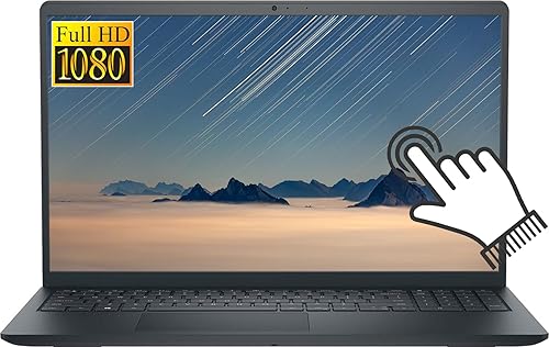Dell Inspiron 15 3535 - Laptop con pantalla táctil, pantalla táctil FHD de 15.6 pulgadas, AMD Ryzen 5 7530U (Beat i5-12320H), 16 GB de RAM, 1 TB